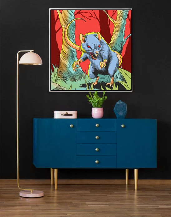 Giant Rat Art Fantasy Wall Art from Ward TCG - Image 4