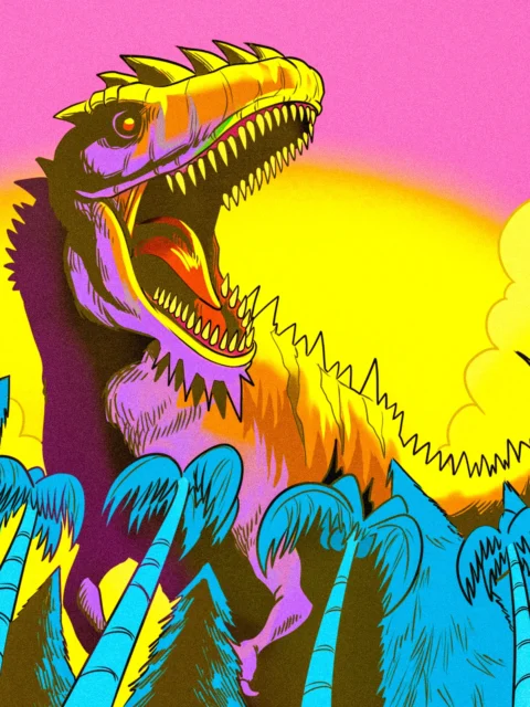 Alternative view of Giga Art Canvas Wall Art from Ward TCG