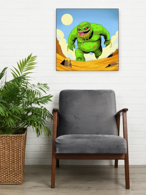 Gluttony Art Gallery Canvas Print from Ward TCG
