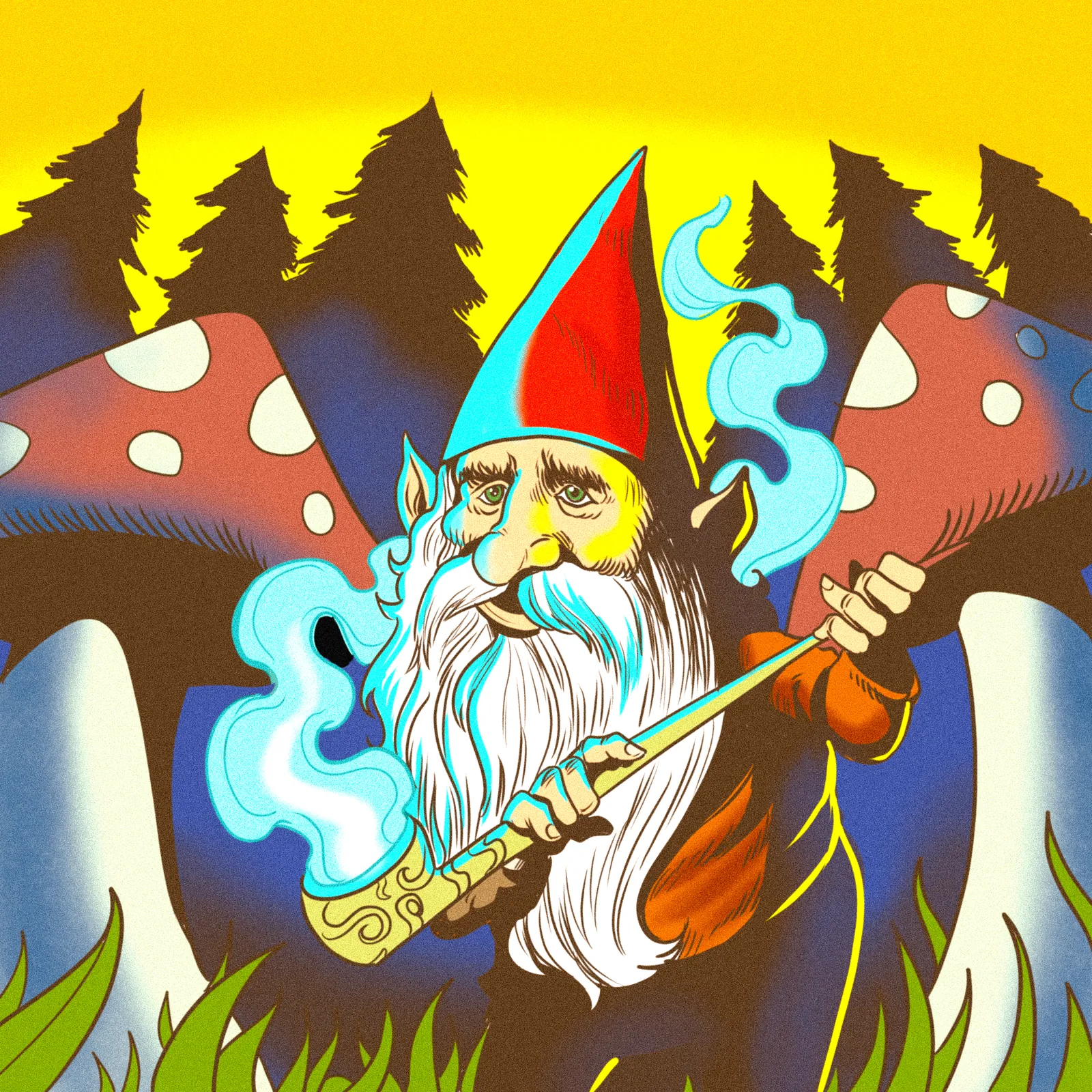 Gnome Art Canvas Print from Ward TCG - Image 2