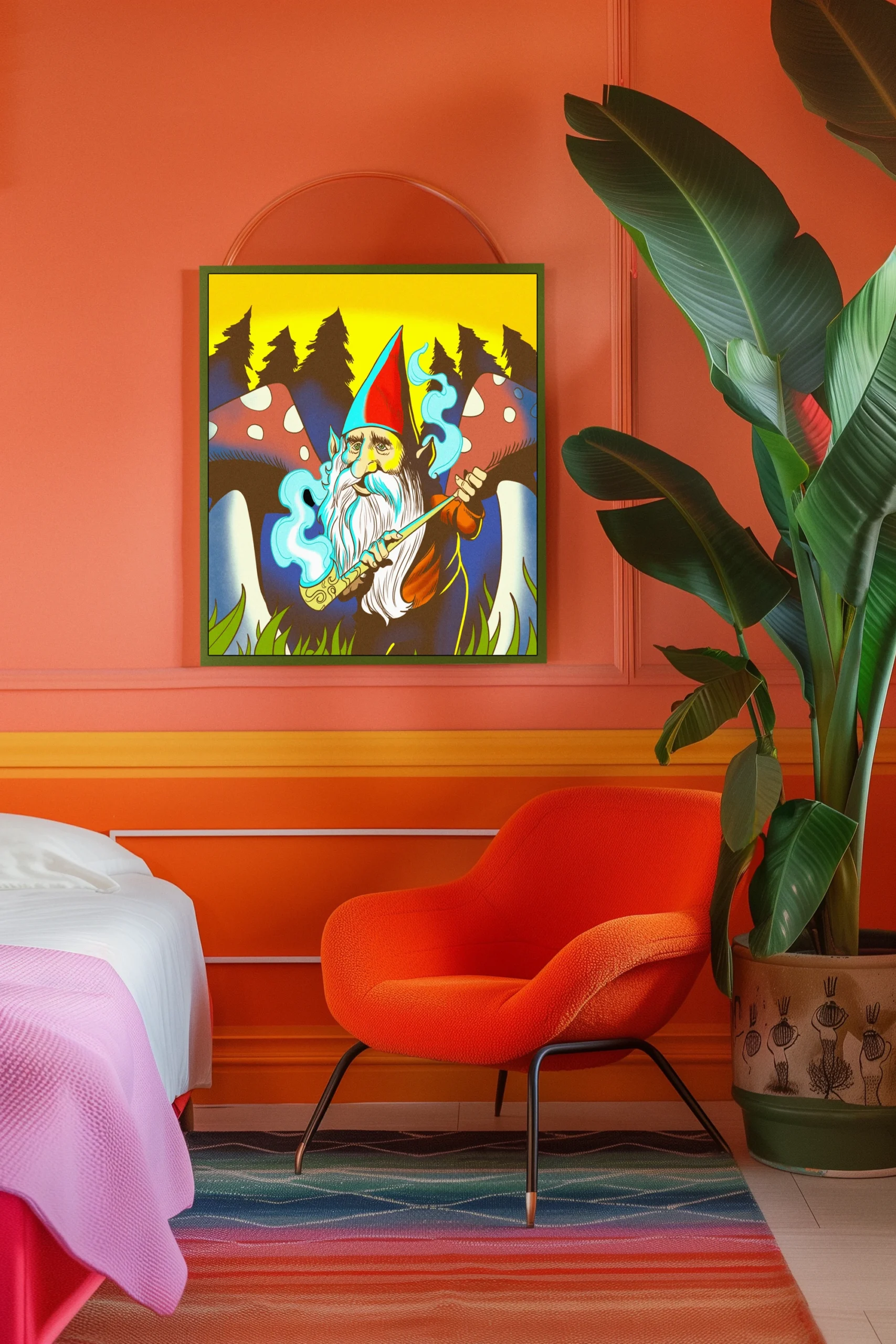 Gnome Art Canvas Print from Ward TCG - Image 4