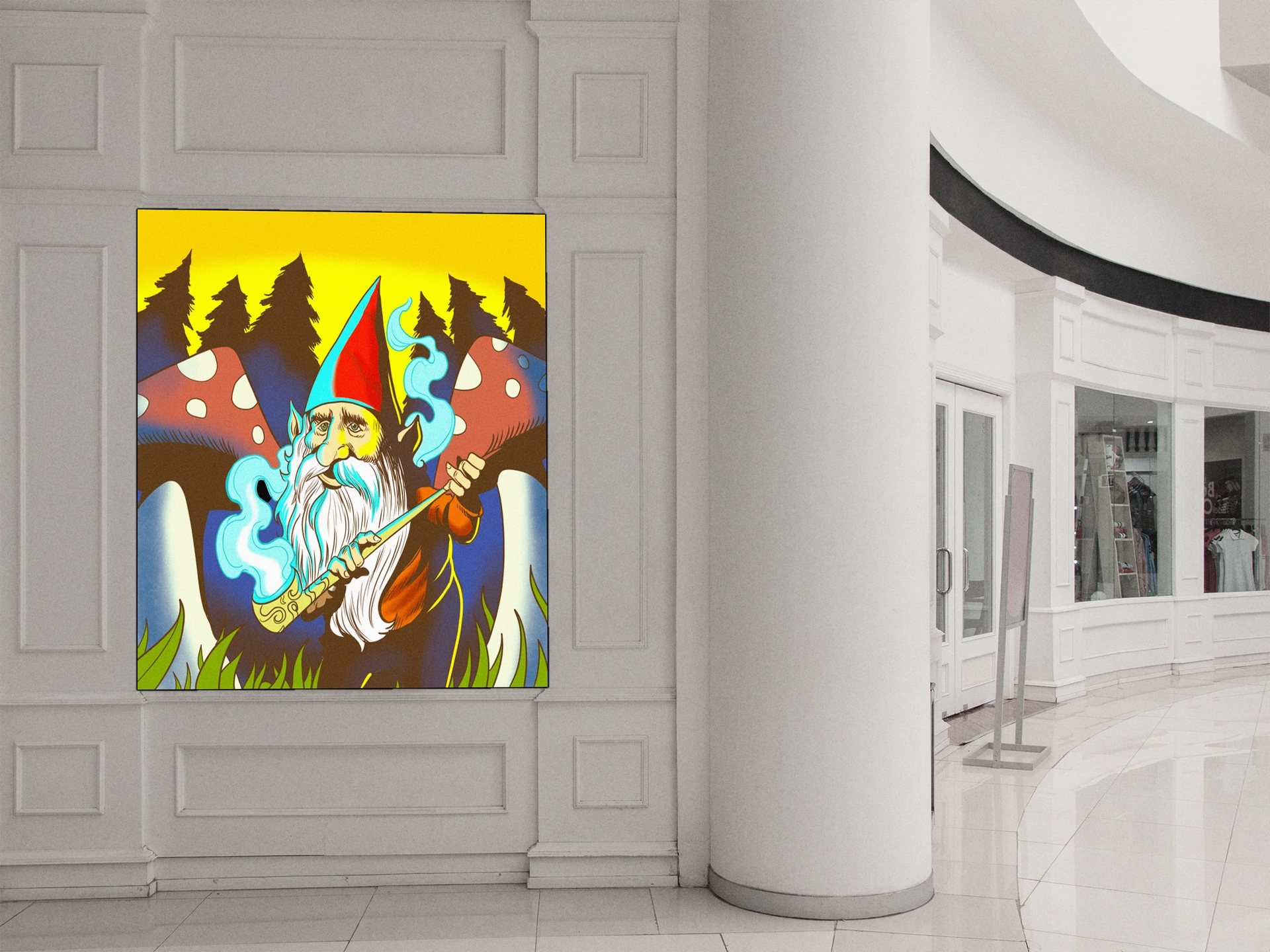 Gnome Art Canvas Print from Ward TCG - Image 5