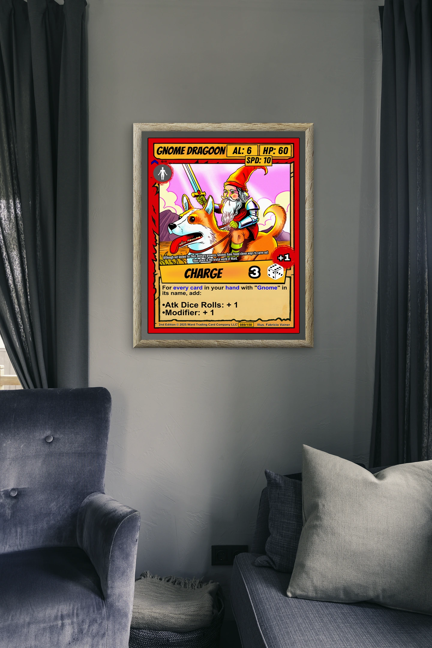 Gnome Dragoon Fine Art Canvas from Ward TCG - Image 5