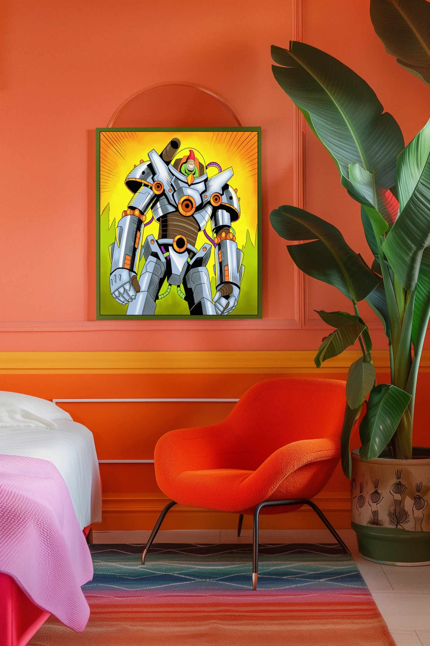 Gnometheon2 Art Fantasy Canvas Artwork from Ward TCG - Image 4