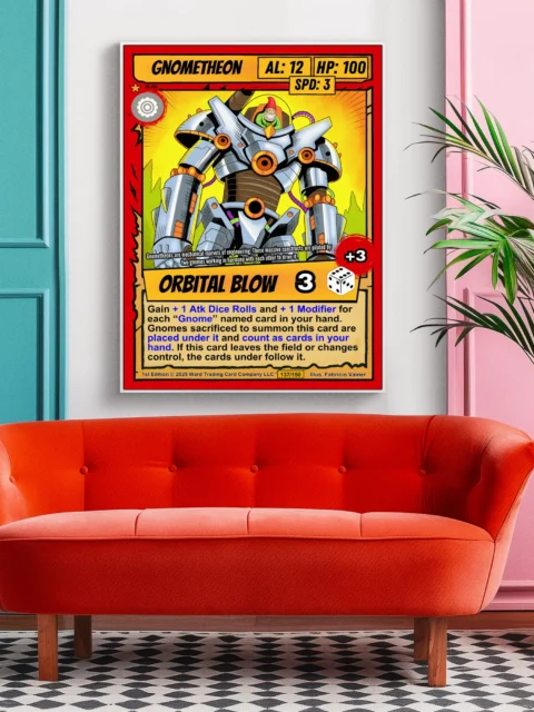 Gnometheon Fantasy Canvas Print from Ward TCG