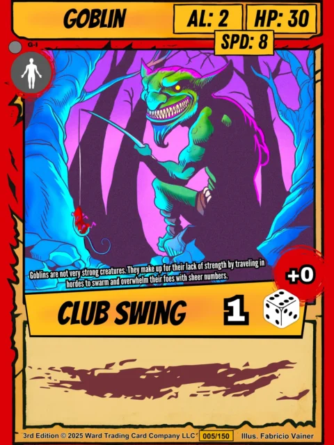 Alternative view of Goblin Fantasy Canvas Print from Ward TCG