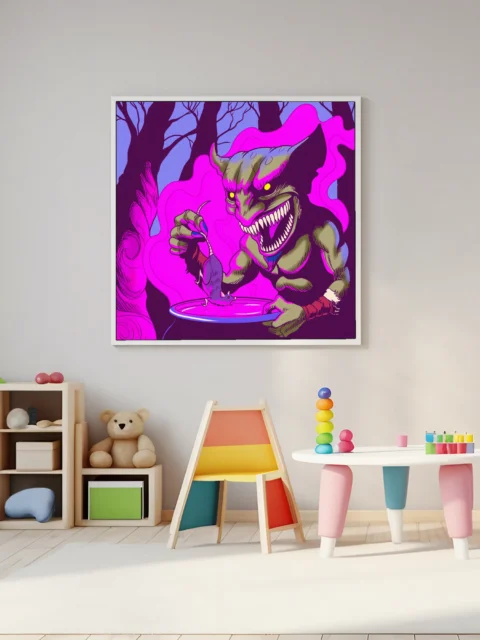 Goblin Tricks Art Fantasy Canvas Print from Ward TCG