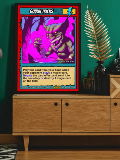 Goblin Tricks Gallery Canvas Print from Ward TCG