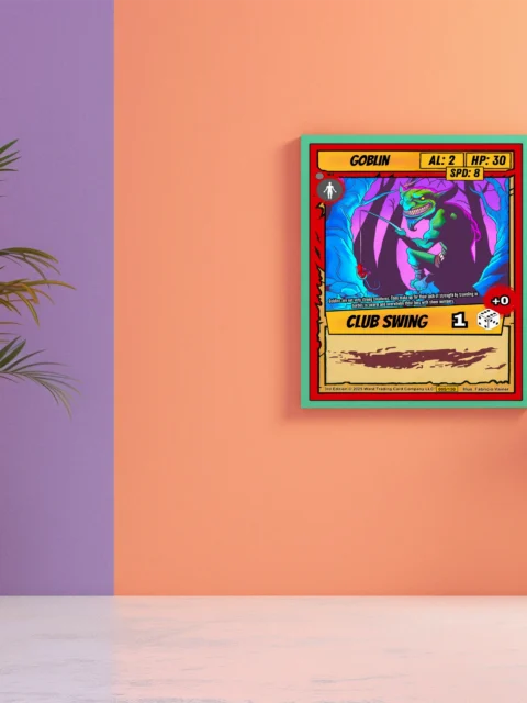 Goblin Fantasy Canvas Print from Ward TCG