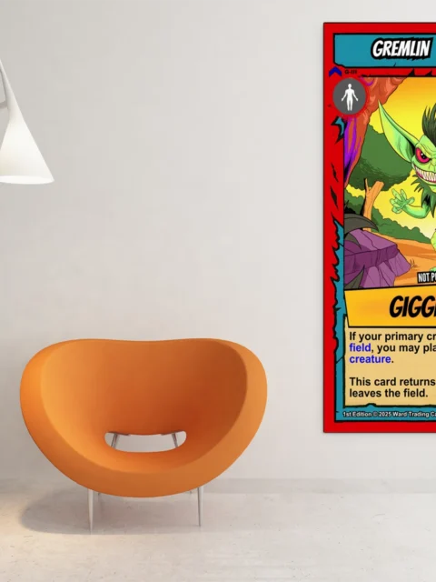 Gremlin Fine Art Canvas from Ward TCG