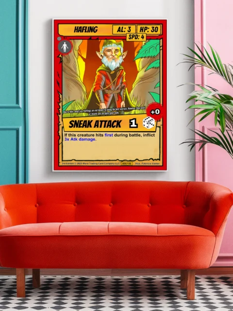Halfling Fantasy Wall Art from Ward TCG