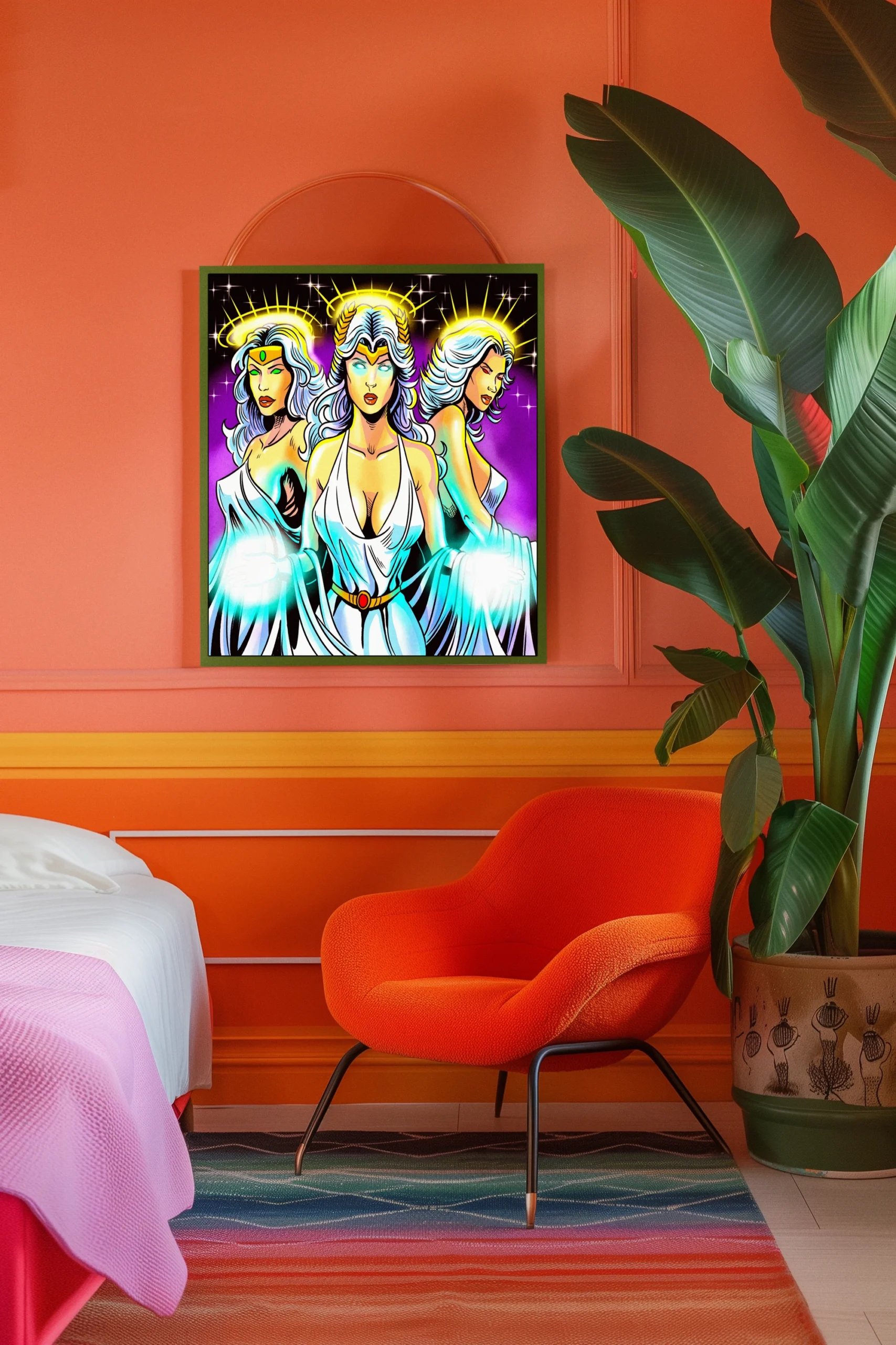 Hands Of Faith Art Fantasy Art Print from Ward TCG - Image 3