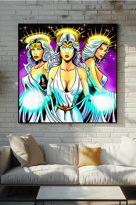 Hands Of Faith Art Fantasy Art Print from Ward TCG - Image 5