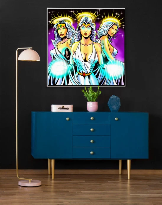 Hands Of Faith Art Fantasy Art Print from Ward TCG - Image 4