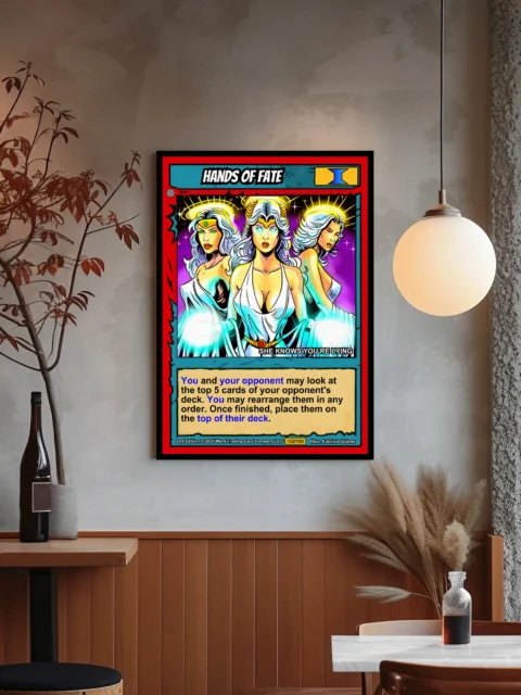 Hands Of Fate Canvas Wall Art from Ward TCG