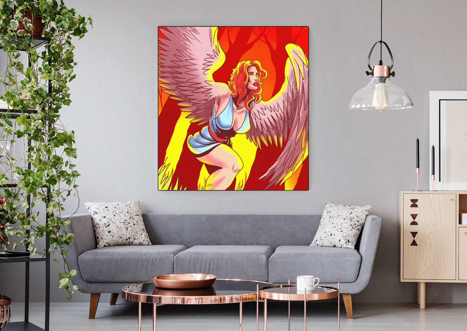 Harpy Art Fantasy Art Print from Ward TCG - Image 3