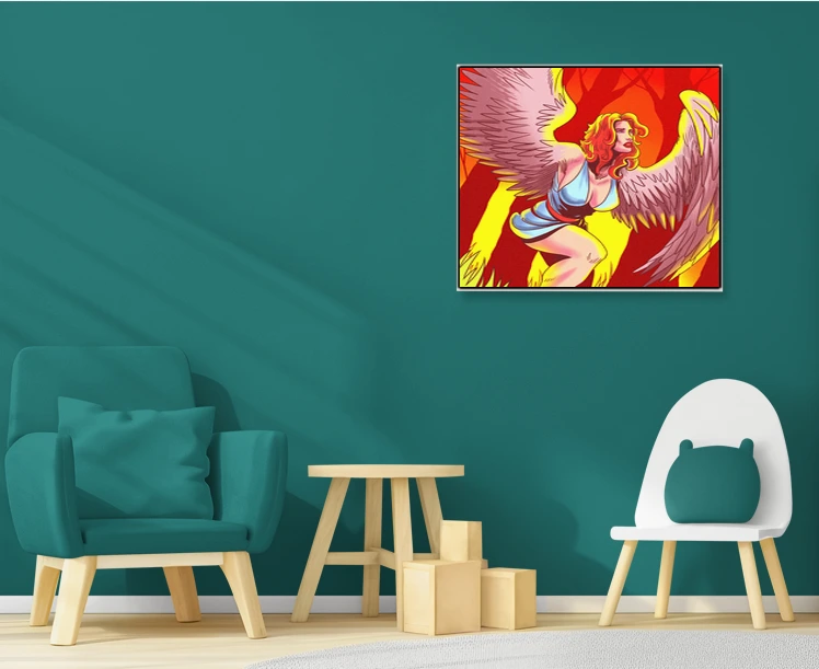 Harpy Art Fantasy Art Print from Ward TCG - Image 4