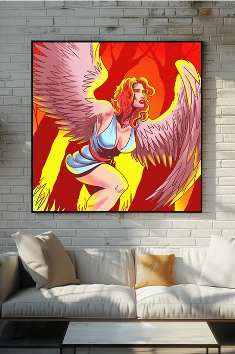 Harpy Art Fantasy Art Print from Ward TCG - Image 5