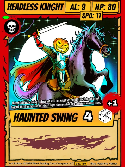 Alternative view of Headless Knight Canvas Print from Ward TCG