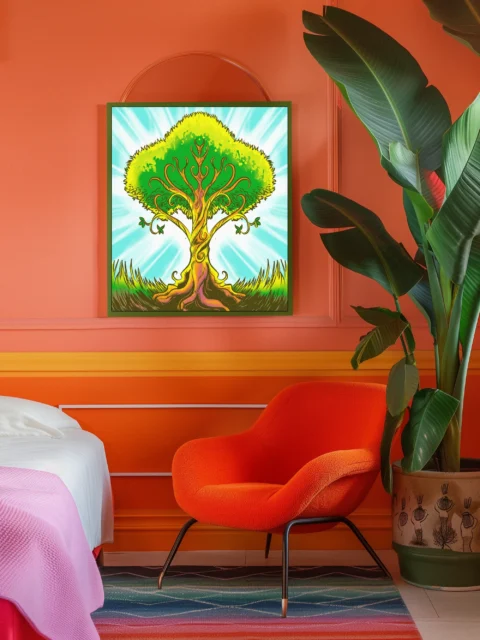 Healing Tree Art Gallery Archival Print from Ward TCG