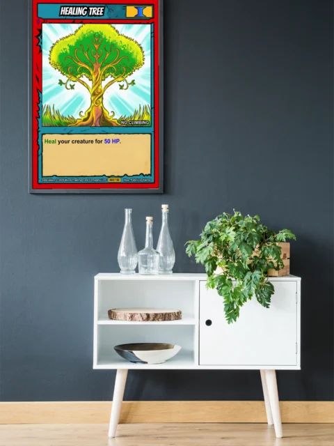 Healing Tree Fantasy Art Print from Ward TCG