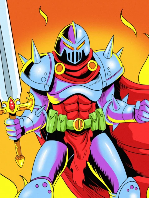 Alternative view of Hell Authority Art Canvas Art Print from Ward TCG