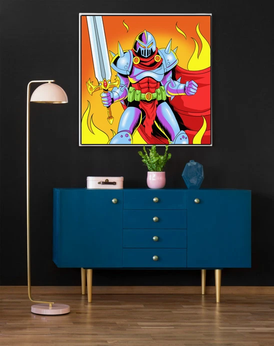 Hell Authority Art Canvas Art Print from Ward TCG - Image 5