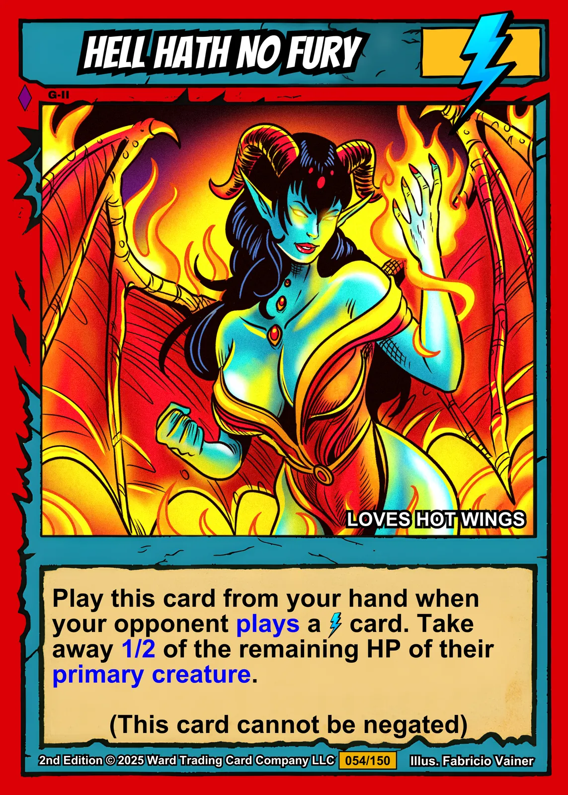 Hell Hath No Fury Gallery Canvas Print from Ward TCG - Image 2