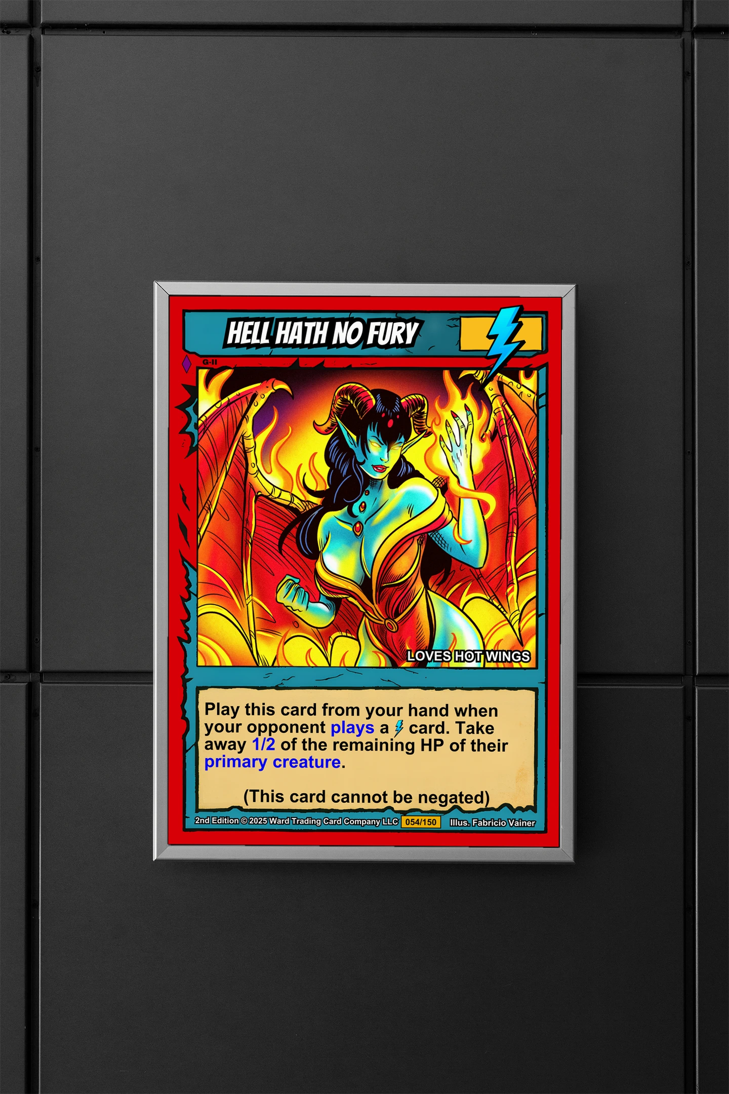 Hell Hath No Fury Gallery Canvas Print from Ward TCG - Image 4