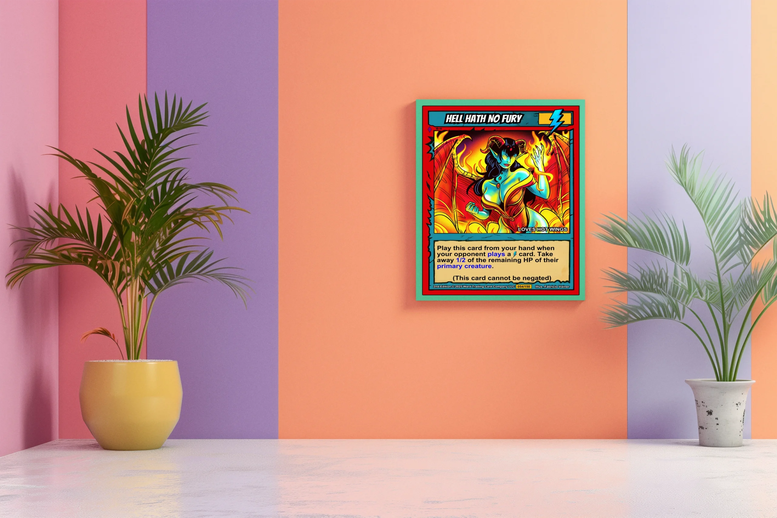 Hell Hath No Fury Gallery Canvas Print from Ward TCG - Image 5