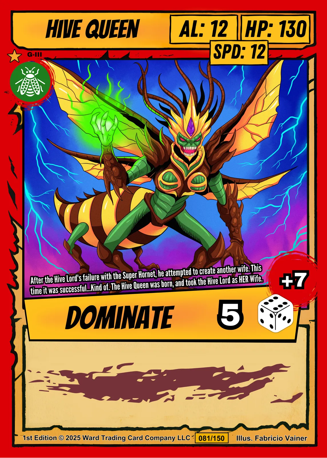 Hive Queen Canvas Art Print from Ward TCG - Image 2