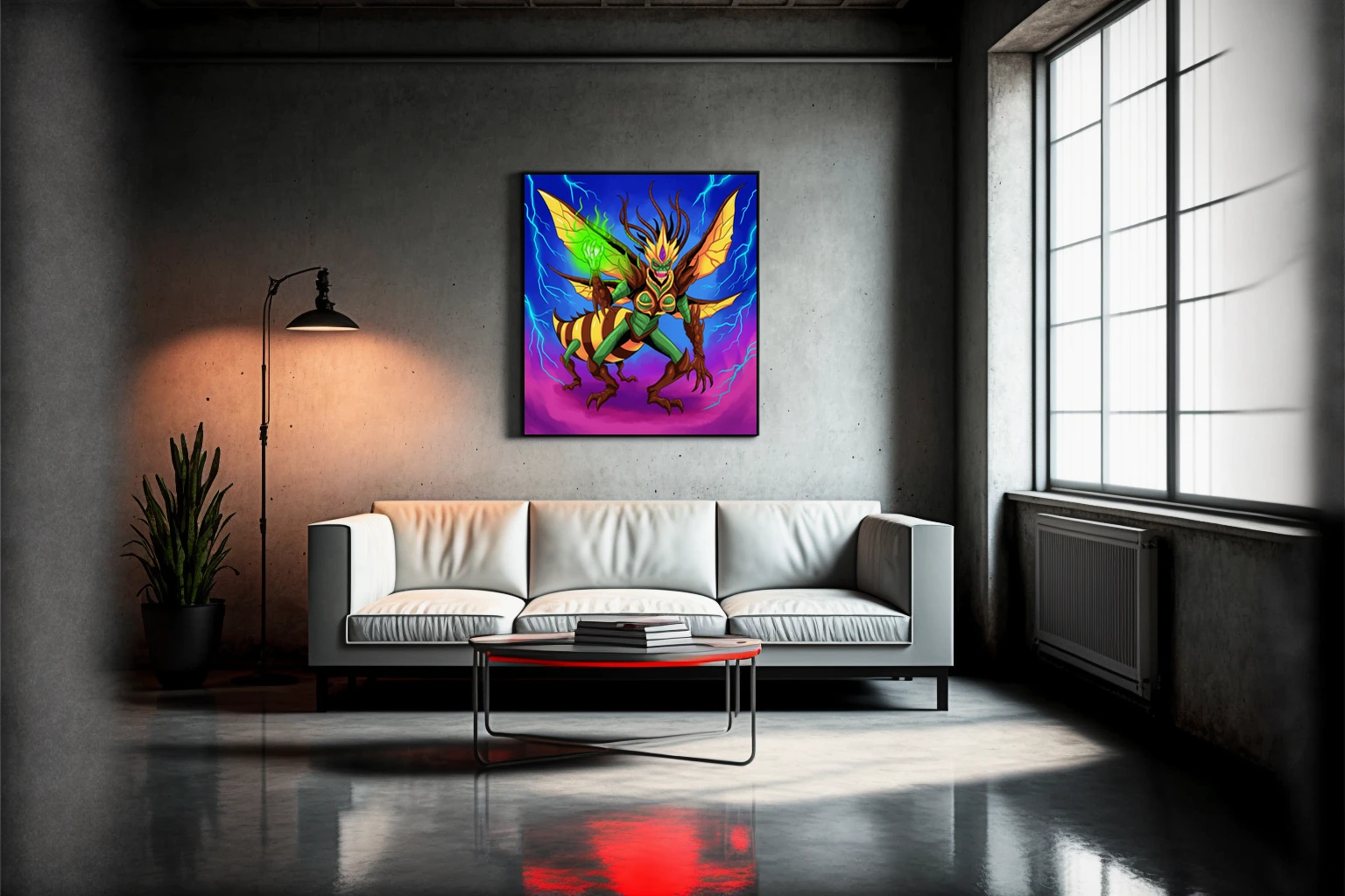 Hive Queen Art Fantasy Art Print from Ward TCG - Image 4