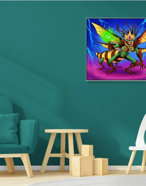 Hive Queen Art Fantasy Art Print from Ward TCG