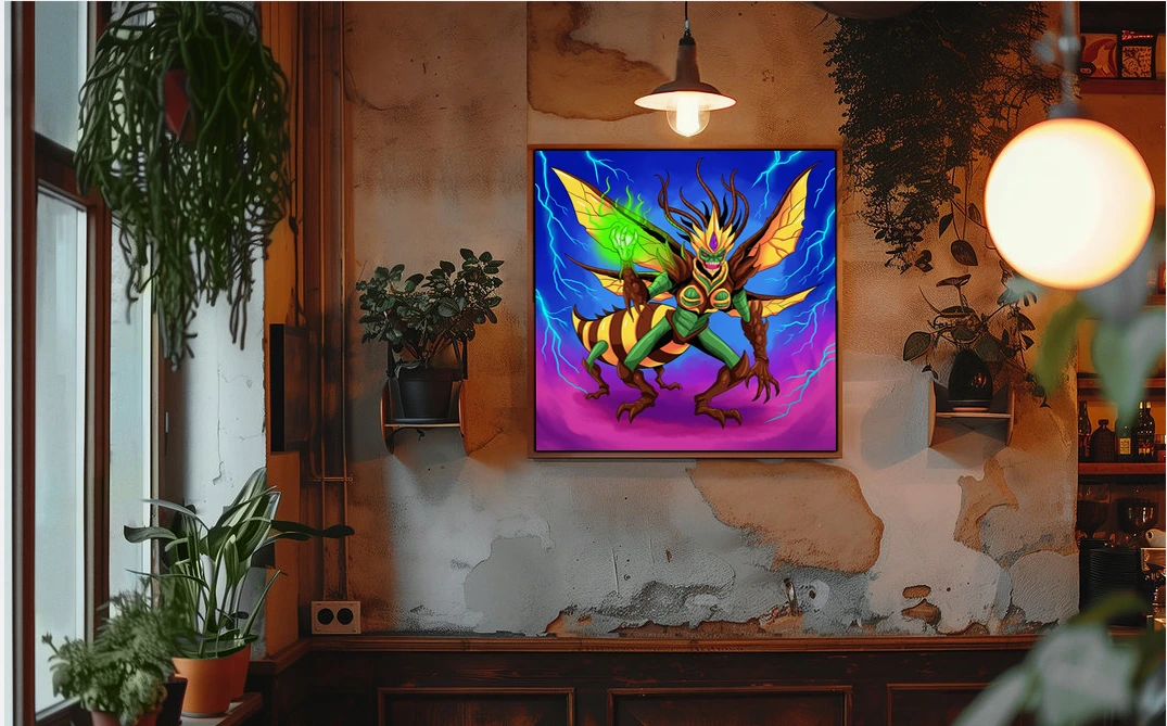 Hive Queen Art Fantasy Art Print from Ward TCG - Image 5