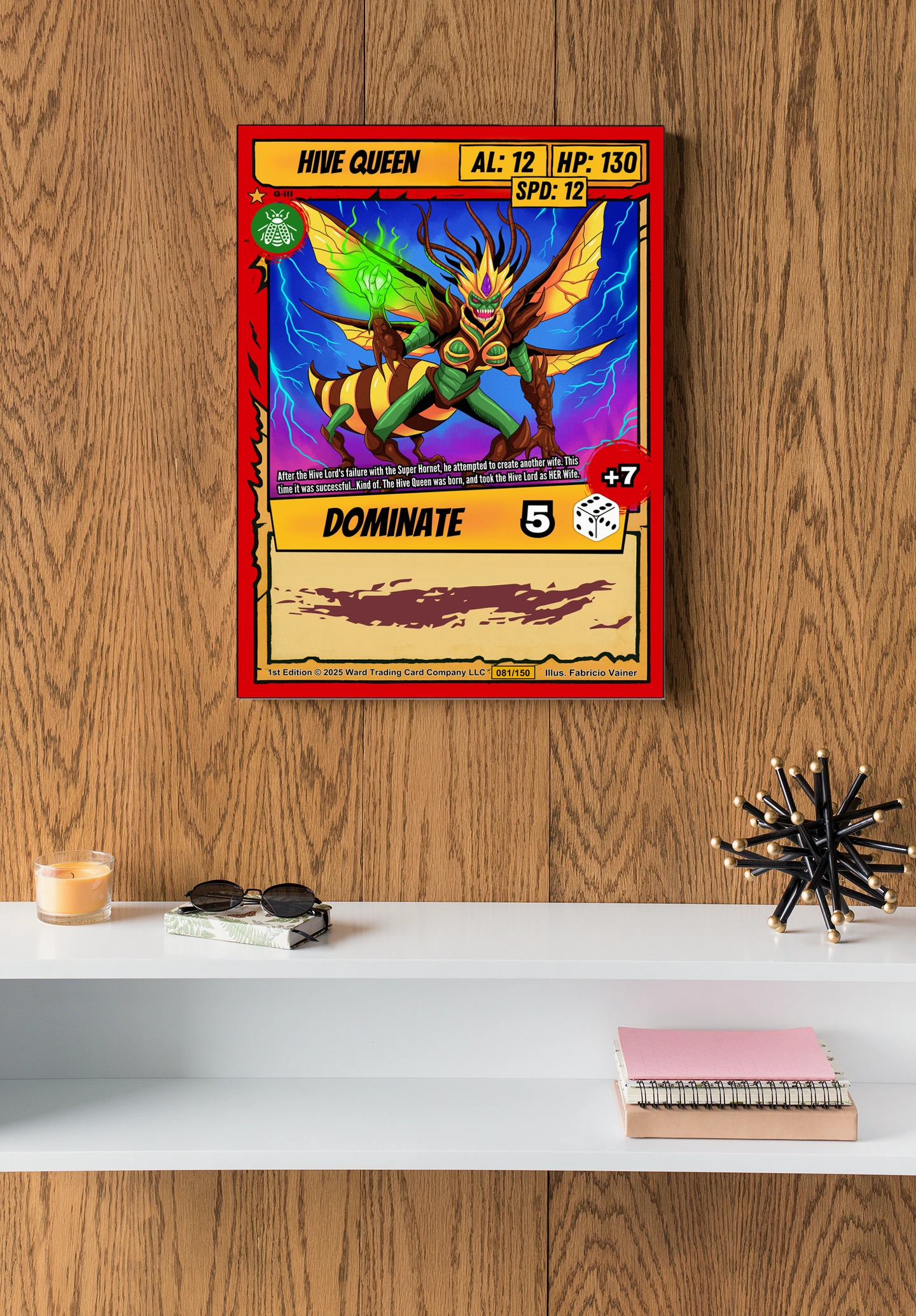 Hive Queen Canvas Art Print from Ward TCG - Image 4