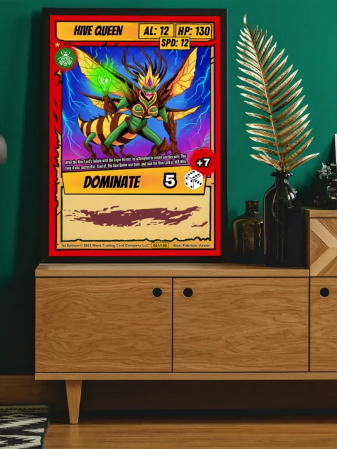 Hive Queen Canvas Art Print from Ward TCG