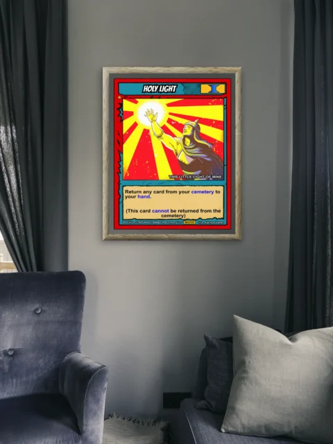 Holy Light Fine Art Canvas from Ward TCG