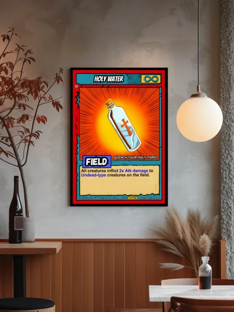 Holy Water Fantasy Wall Art from Ward TCG