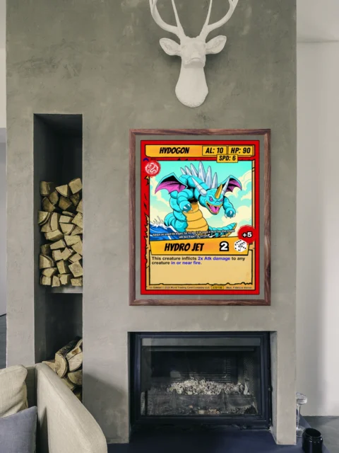 Hydogon Canvas Wall Art from Ward TCG