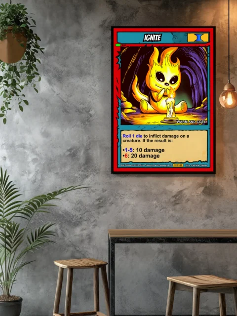 Ignite Fine Art Canvas from Ward TCG