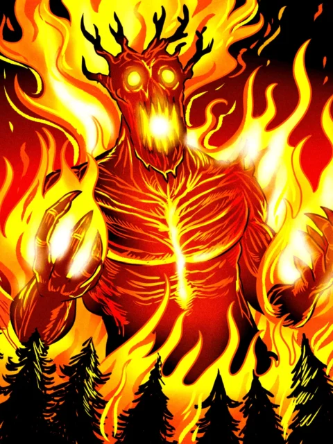 Alternative view of Ignitima Art Fine Art Canvas from Ward TCG