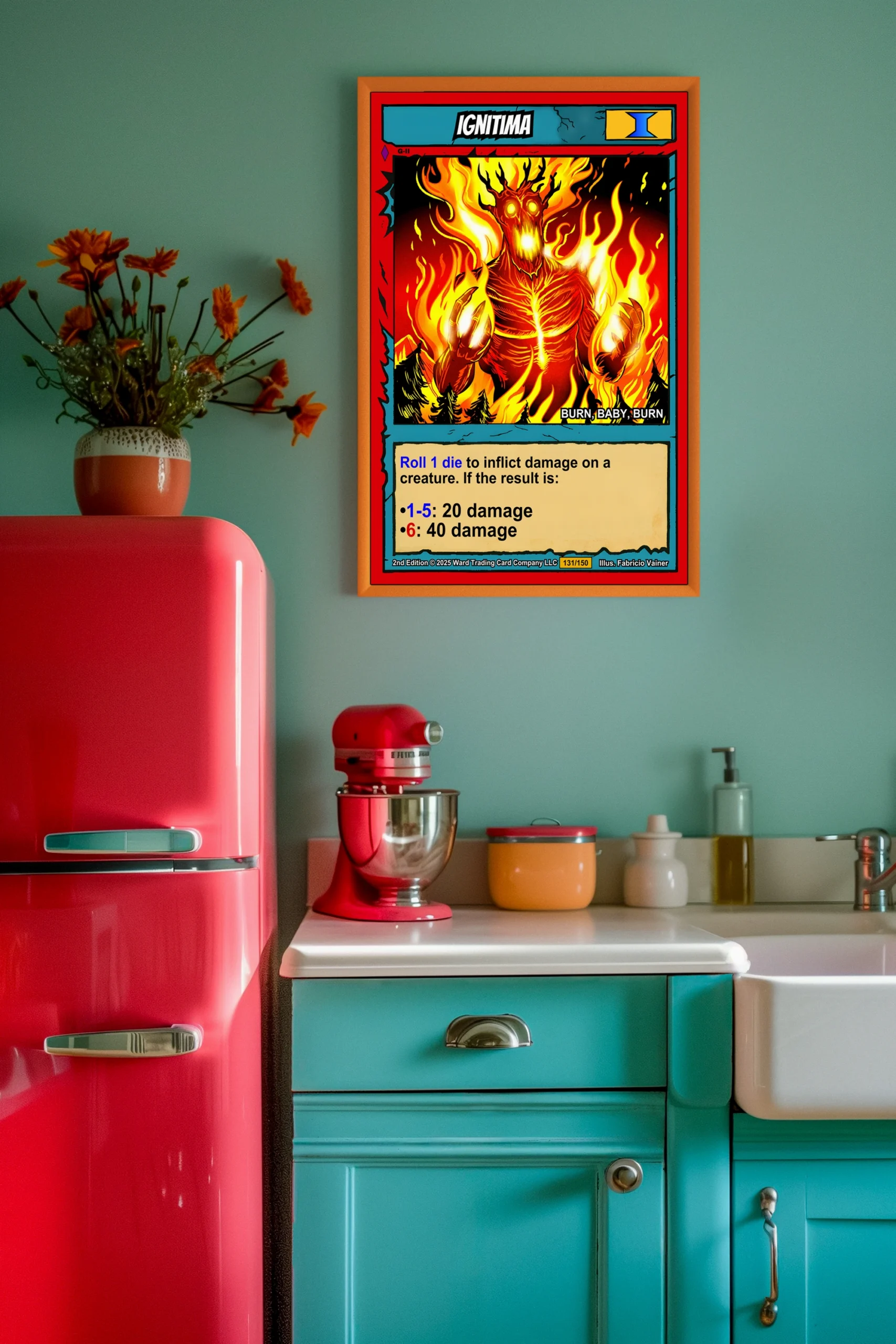 Ignitima Fantasy Wall Art from Ward TCG - Image 3