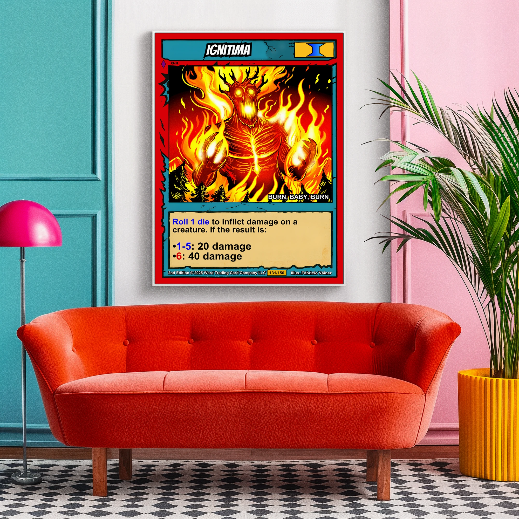 Ignitima Fantasy Wall Art from Ward TCG - Image 5