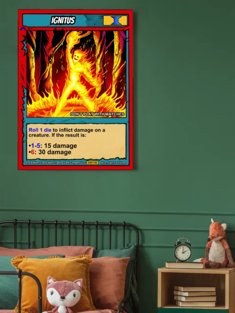 Ignitus Canvas Art Print from Ward TCG