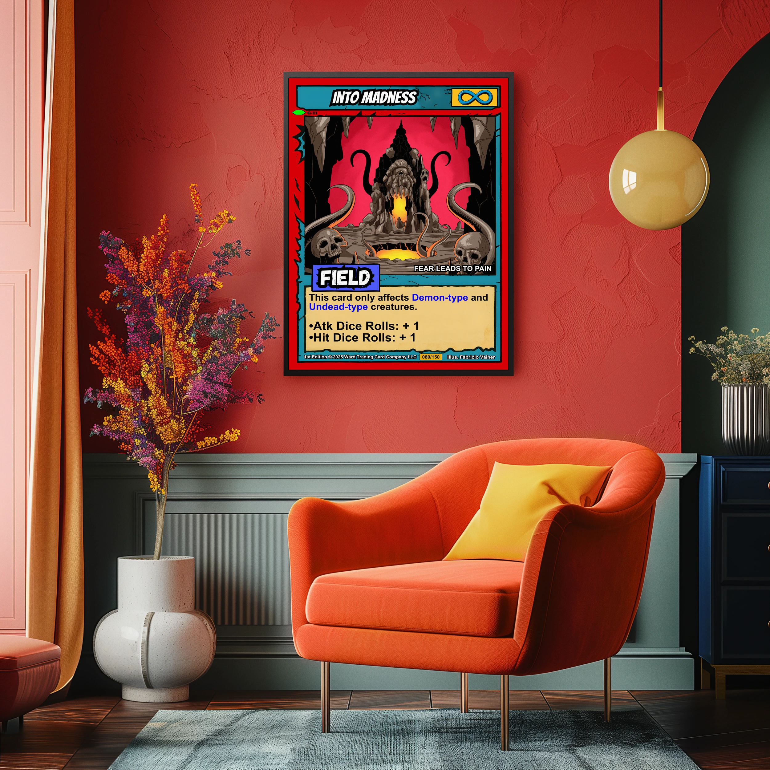 Into Madness Gallery Archival Print from Ward TCG