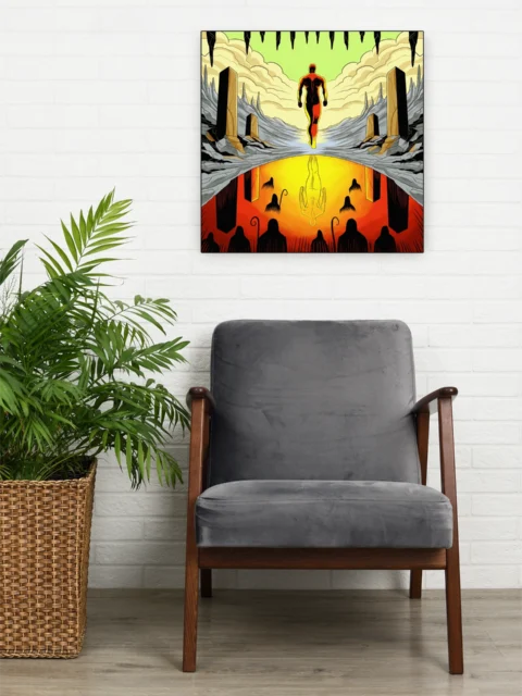 Inversion Art Gallery Canvas Print from Ward TCG