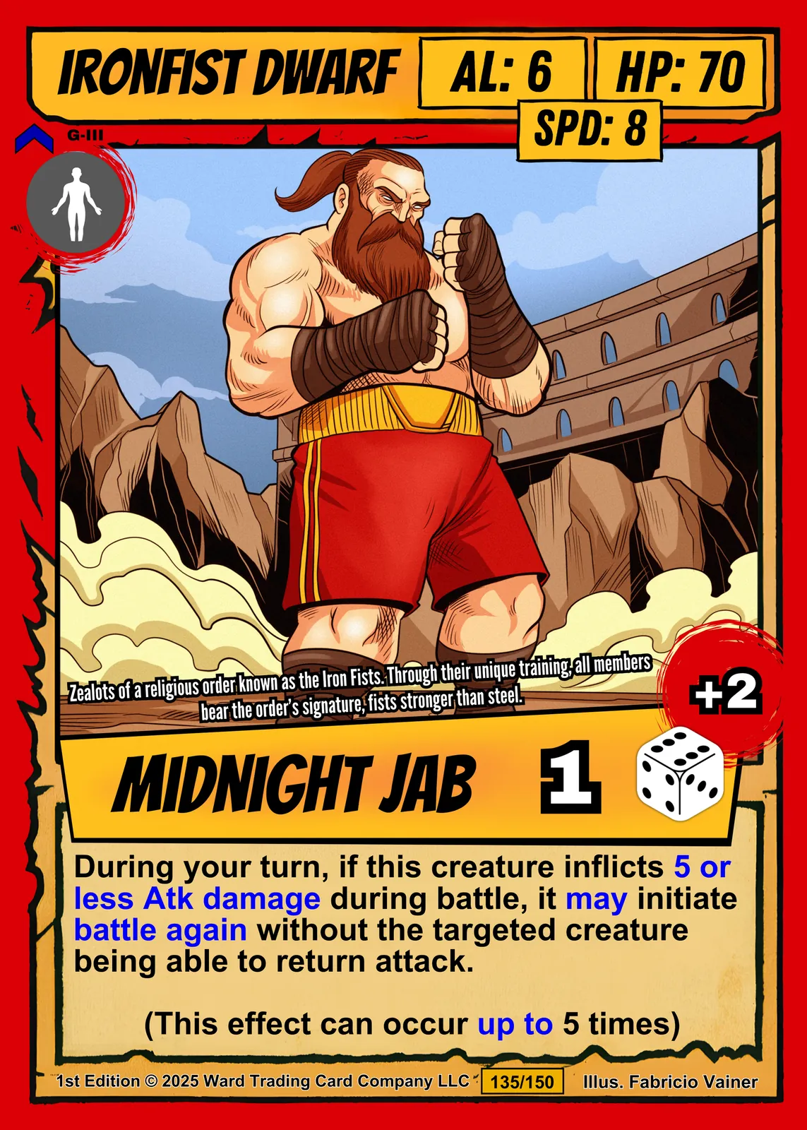 Ironfist Dwarf Gallery Canvas Print from Ward TCG - Image 2