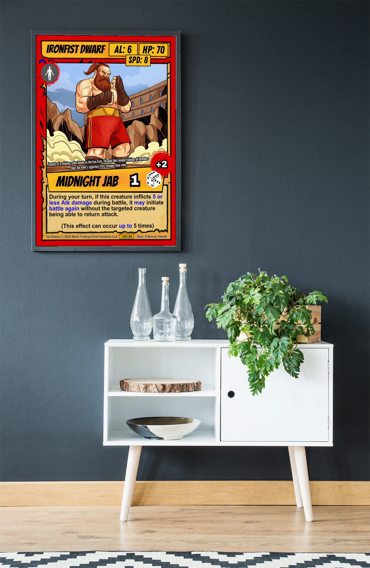 Ironfist Dwarf Gallery Canvas Print from Ward TCG - Image 3