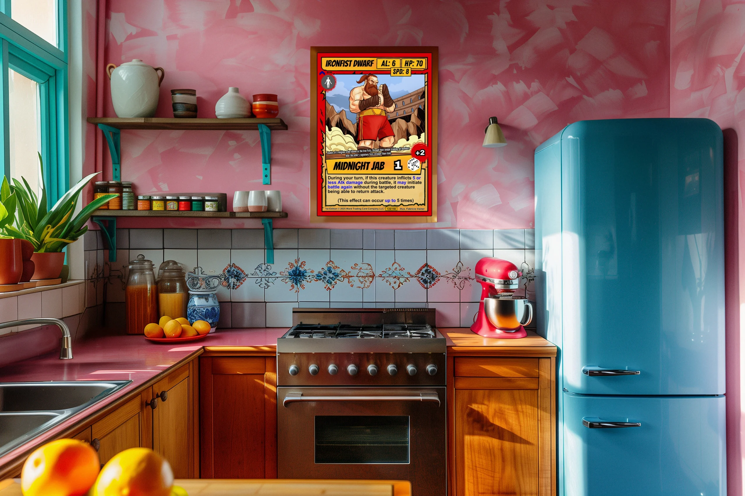 Ironfist Dwarf Gallery Canvas Print from Ward TCG - Image 4