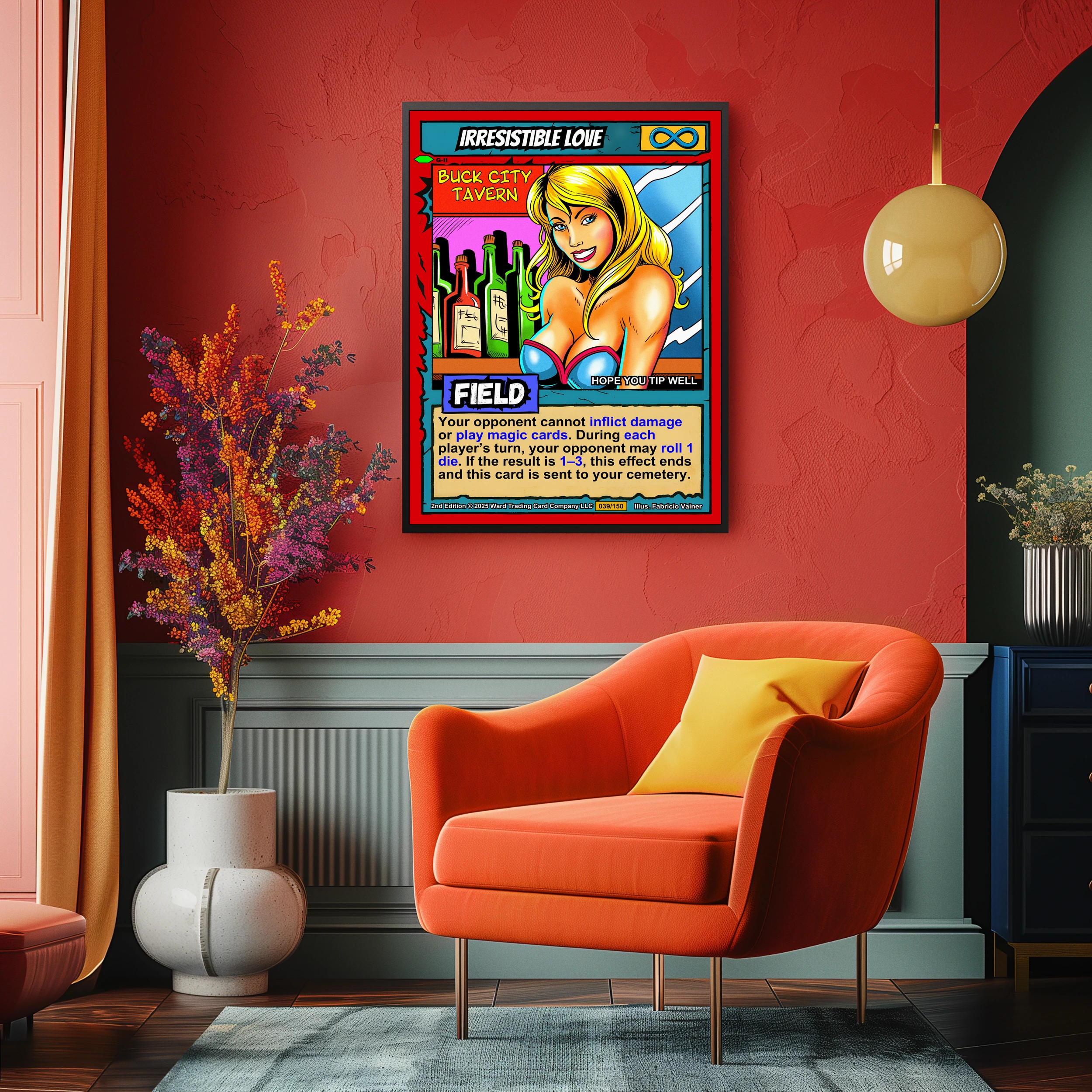 Irresistible Love Canvas Wall Art from Ward TCG